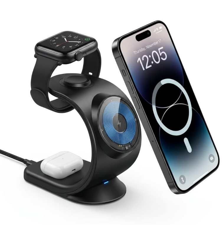 Cargador 3 en 1 inalámbrico🔌